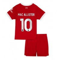 Dres Liverpool Alexis Mac Allister #10 Domáci pre deti 2023-24 Krátky Rukáv (+ trenírky)